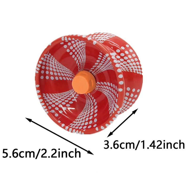 1 Pcs of Christmas reactive metal yo yo with Christmas pattern packaging bag, detachable DIY yo yo, dazzling and long-lasting speed, more suitable for beginners to operate, ideal gift for Christmas.