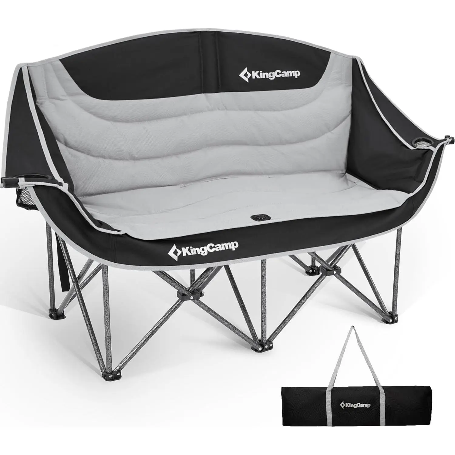 XL 2 Person Black/Grey