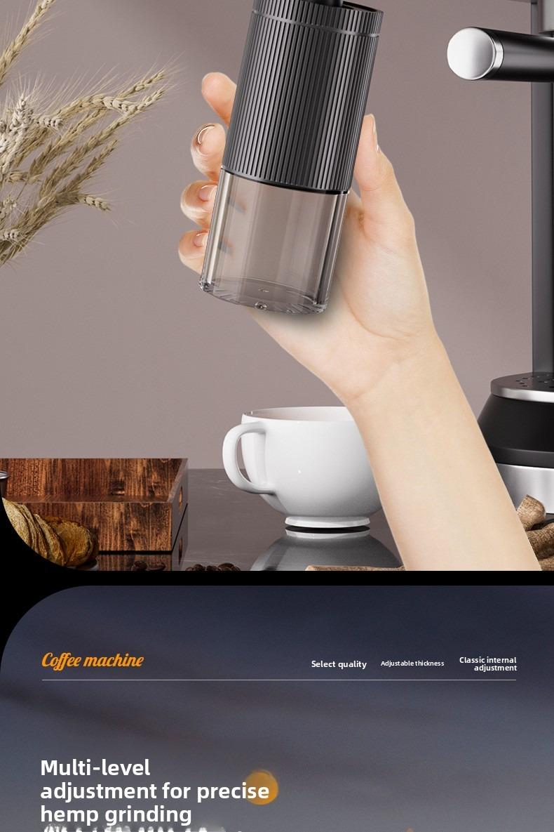 Mini Manual Coffee Grinder with Multiple Adjustable Settings, Portable Hand Coffee Bean Mill with 30g Capacity, Conical Burr Coffee Grinder with Crank for Travel, Camping, Office, Espresso, Pour Over Tea