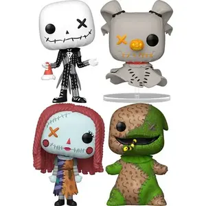 Funko Pop! The Nightmare Before Christmas Patchwork Vinyl Figures