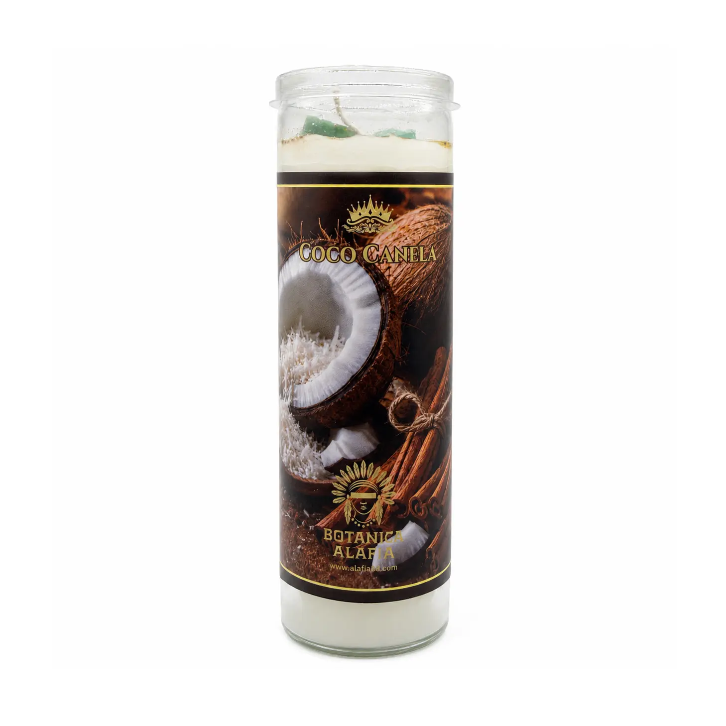 Coconut & Cinnamon Candle – Soy Wax Edition