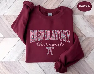 Respiratory Therapy Short Sleeve T-SHIRT / Sweatshirt  Future RT Gift For Respiratory Therapist Sweater New Grad RRT Crewneck Nursing Student Gift Nurse Week Tshirt