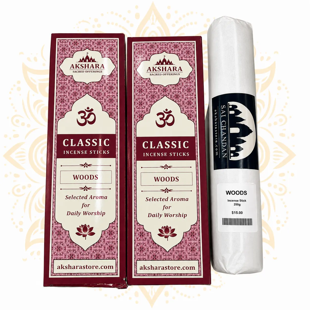 Woods Incense Sticks – Natural Woody Fragrance