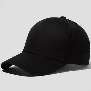 Black Baseball Cap – Classic Plain Adjustable Hat for Men & Women, Streetwear Fashion, Casual Sports Cap