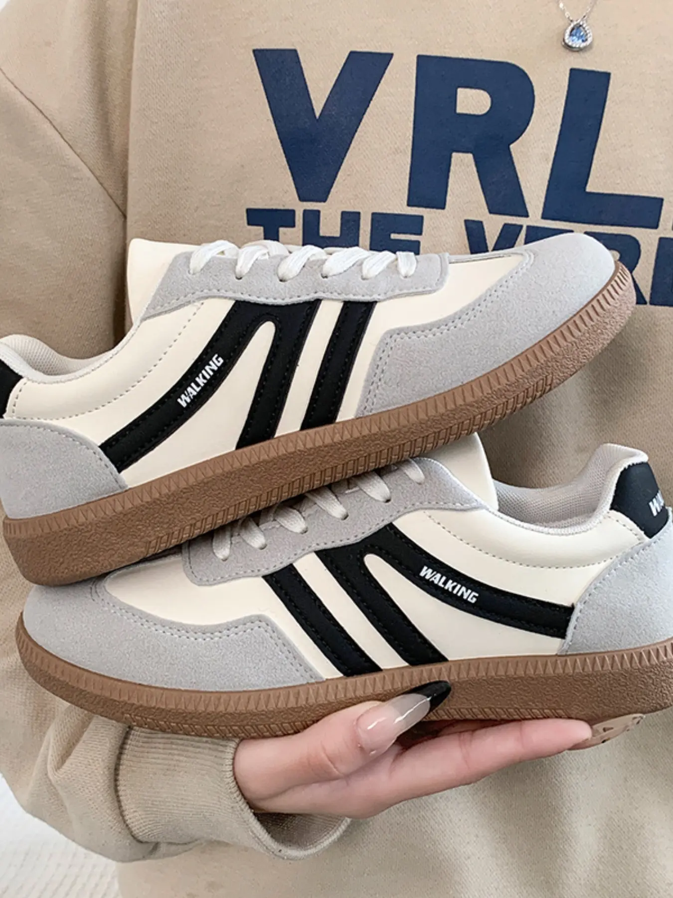 Classic German Training A-Game Back-to-School Sneakers, Comfortable and Stylish Casual Sport Shoes for Everyday Wear