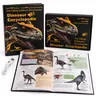 Kids Touch-Activated Dinosaur Learning Book - Unisex Educational Language Toy, Interactive Talking Encyclopedia, 100+ Dino Pics, 400+ Touch Points, Voice Content, Phthalate-Free, PVC-Free, Great Gift for Dinosaur Lovers Ages 3-8, Includes Batteries