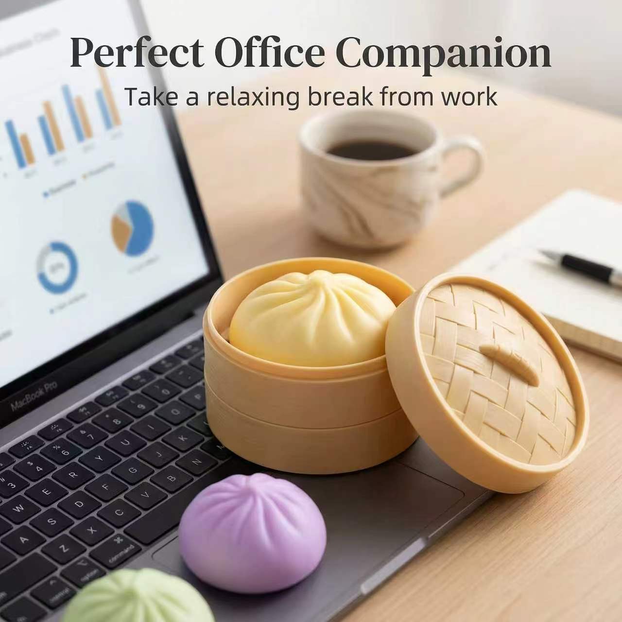 Jumbo Rainbow Glitter Dumpling Squishy Stress Ball -2026 Trending Soft Stretchy Food-Shaped Fidget Models,Party Gifts, Valentine's Day gifts Decompression SqueezeMultifunction, teen girl gifts, gifts for boyfriend, teacherappreciation gifts