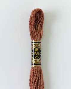 DMC Embroidery Stranded Thread - Six-Strand Embroidery Floss - 3772 - Glazed Chestnut
