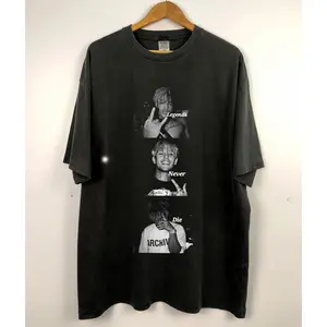 Hiphop Rapper Vintage Tee, Retro Xxxtentacion Shirt, Lil Peep, Wrld, Rapper Tee, Music Shirt, Rip, Gift For Fan, Menswear Womenwear Cotton Comfor