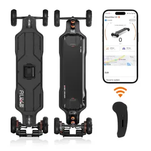 Exway Atlas V2 2WD & 4WD Electric Skateboard - 55 km/h Top Speed, 2025W & 5040W Motor, Carbon Fiber Deck, All-Terrain Capable, App Control