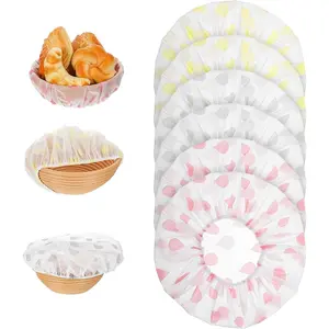 6 count Bowl Covers for Bread Proofing,  Elastic Sourdough Bowl Covers Bread Cover for Proofing Stretchable  Storage Cover for Kitchen Baking Salad Sourdough Rising