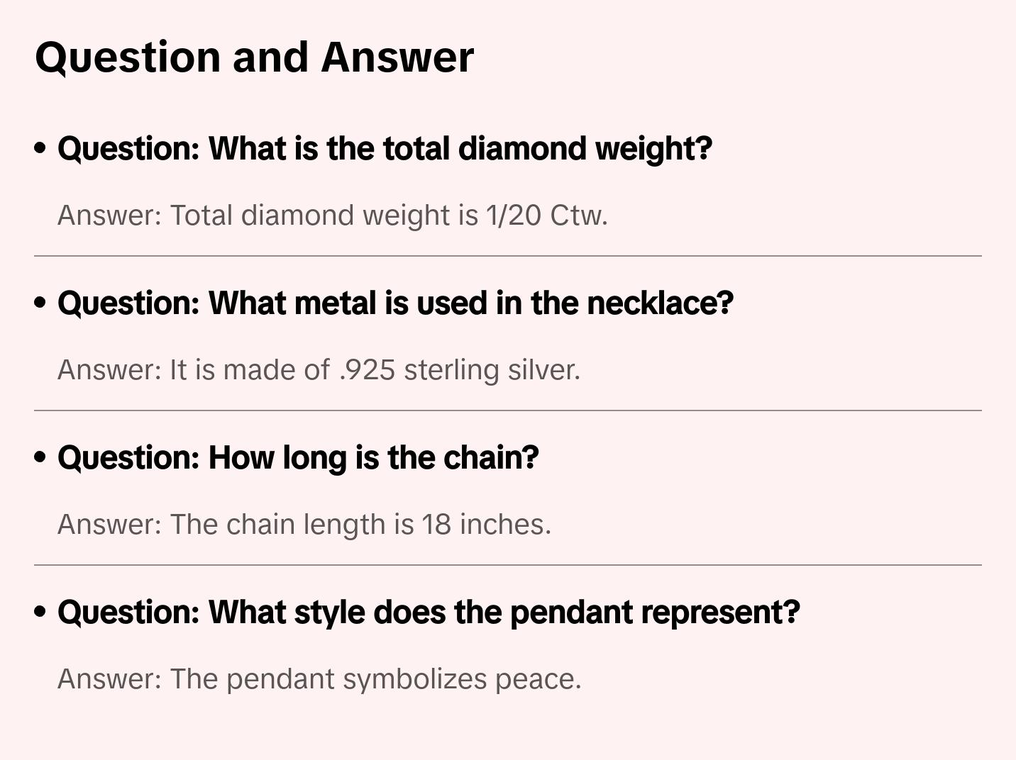 Matte Finish .925 Sterling Silver Diamond Accent Dancing Peace Sign 18" Pendant Necklace (I-J Color, I1-I2 Clarity)