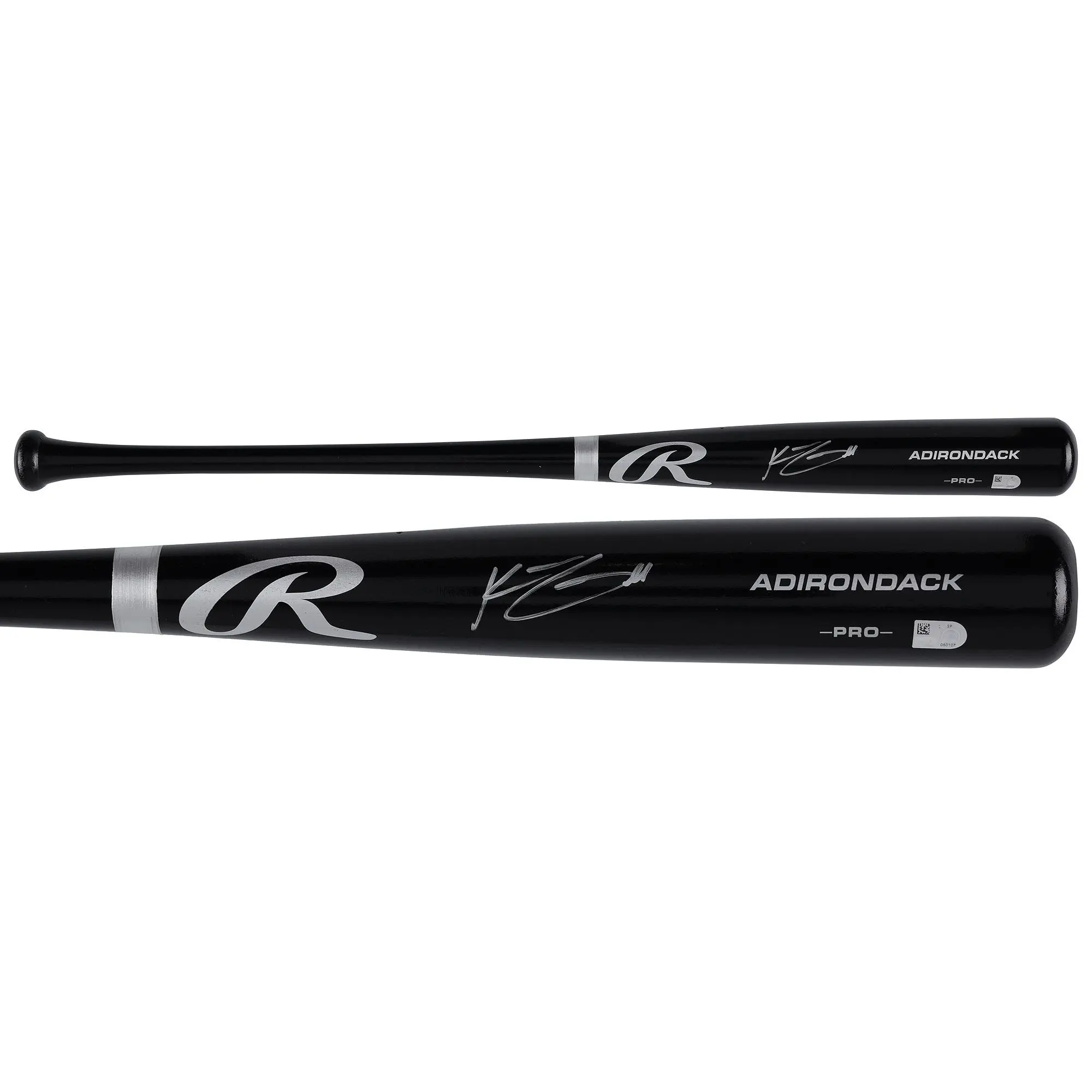 Konnor Griffin Pittsburgh Pirates Autographed Black Rawlings Pro Bat - Fanatics Authentic Certified