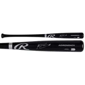 Konnor Griffin Pittsburgh Pirates Autographed Black Rawlings Pro Bat - Fanatics Authentic Certified