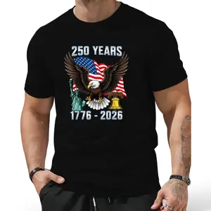 USA Flag 250th Anniversary Tee – Celebrate American History This 4th of July