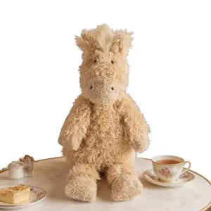 Cute Animal Plush Toy Horse Doll, Soft Non-Fuzzy Gift for Friends, Perfect Birthday and Holiday Present, Unisex High-Quality Stuffed Animal