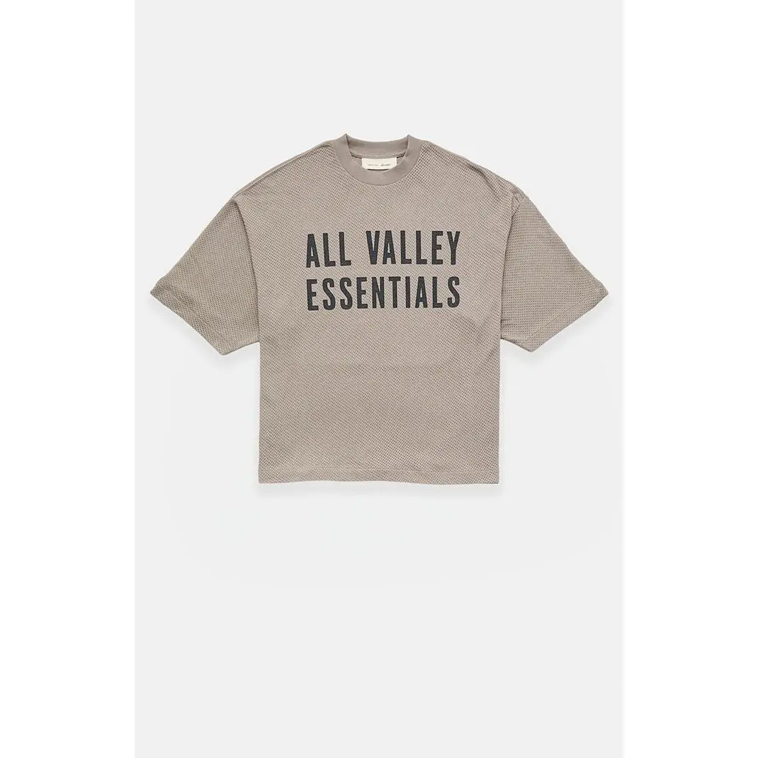 Fear of God ESSENTIALS Men's Women's Seal Mesh Merch T-Shirt