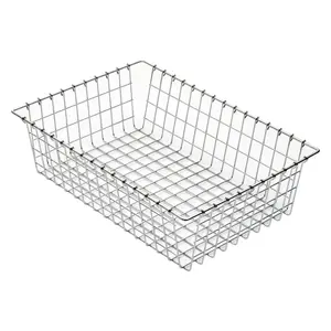 Bagel/Pastry Basket, 20" x 14" x 5-3/4", Wire