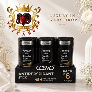 6-fresh Pack Long-Lasting Odor-Protection Deodorant for Daily Use