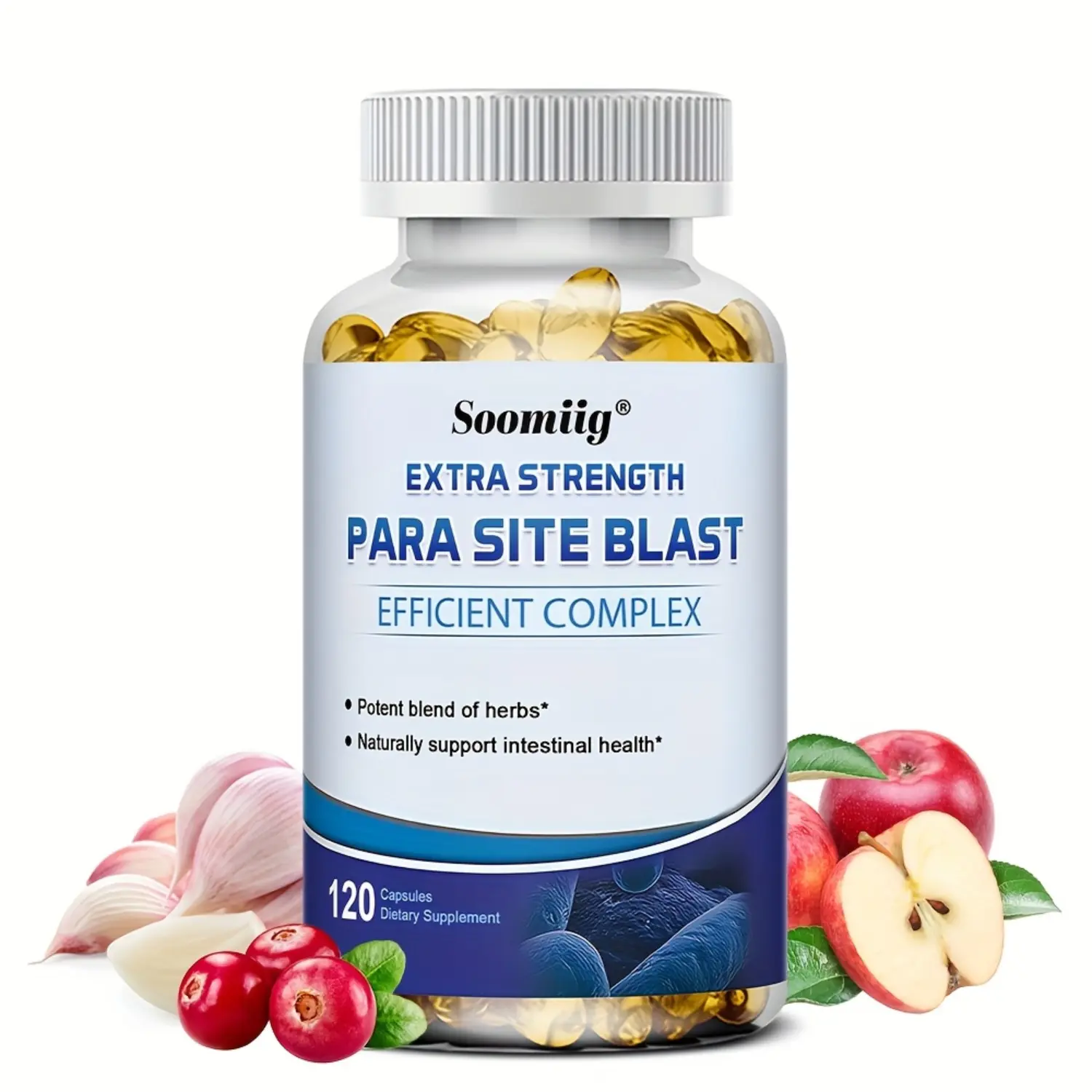 Black Walnut Wormwood Supplement With Cranberry Herbal Wellness Supplement 120 Capsules