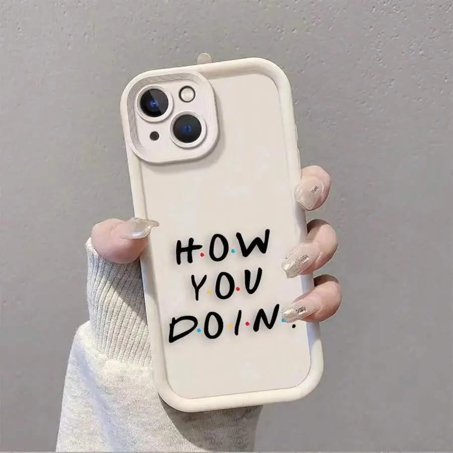 Hot tv Friend phone case, For iPhone 17/16/15/14/13/12/11/Pro/ProMax/Plus/17Air/16,17E,Samsung S26/S25/S24/S23/S22/S21/Plus/Ultra/21,24FE,Minimalist Design,Anti-Drop Soft TPU Back Cover,Gift for Easter Day, Christmas Halloween And Birthday