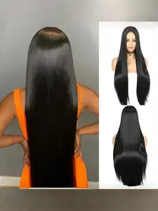 Women's Long Straight Hair Wig, Synthetic Hairstyle Wig 76.2cm, Perfect for Daily Wear and Fashion Styling, Versatile Women's Wigs, Synthetic Material Wigs