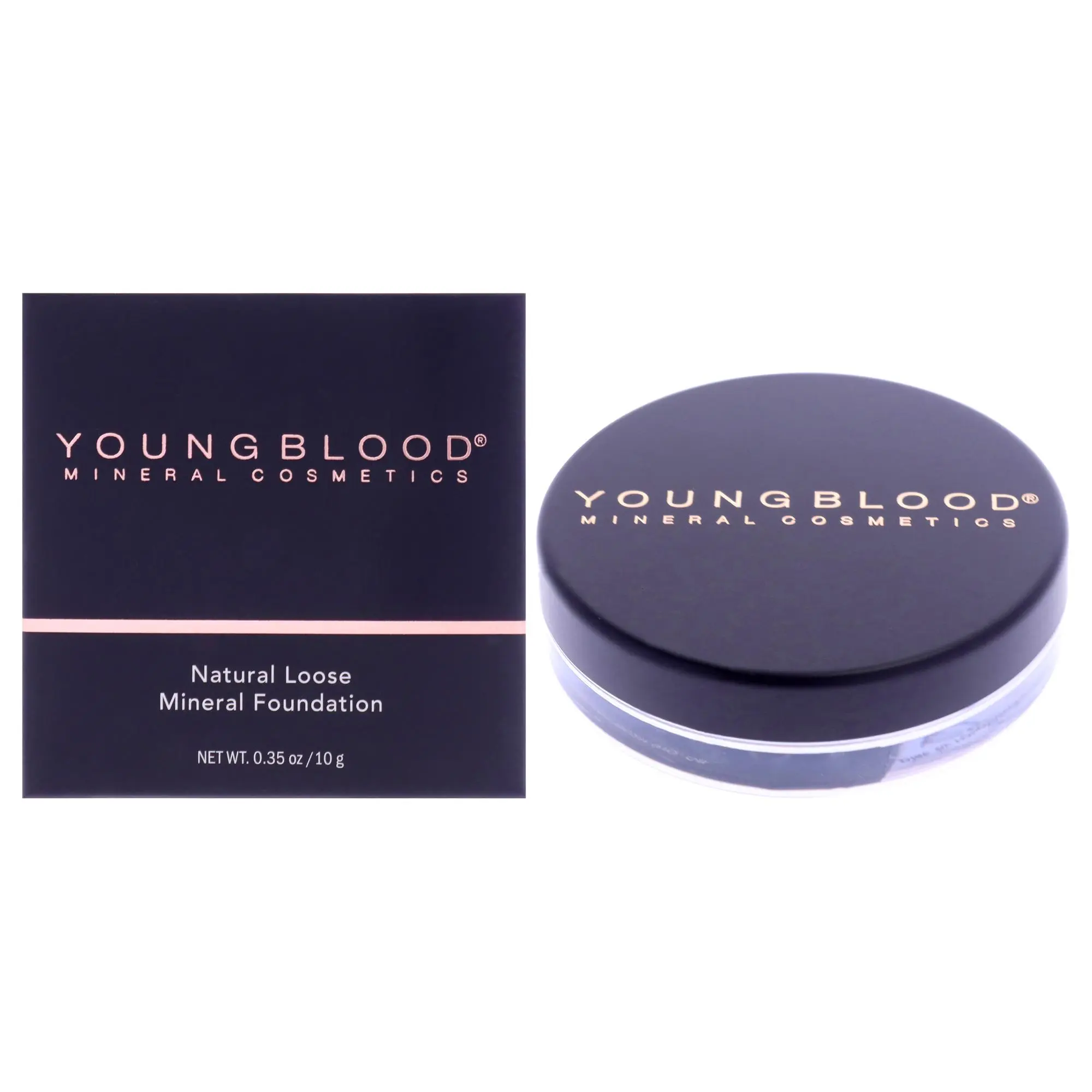 Youngblood Women's Natural Loose Mineral Makeup Foundation - Honey Shade, 0.35 oz