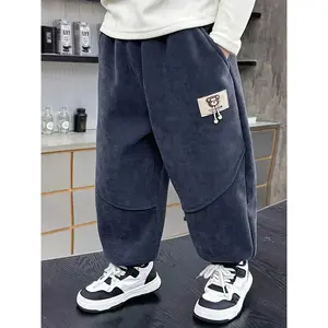 2026 New Boys Spring & Fall Jogger Pants | Stylish Casual Sweatpants for Kids