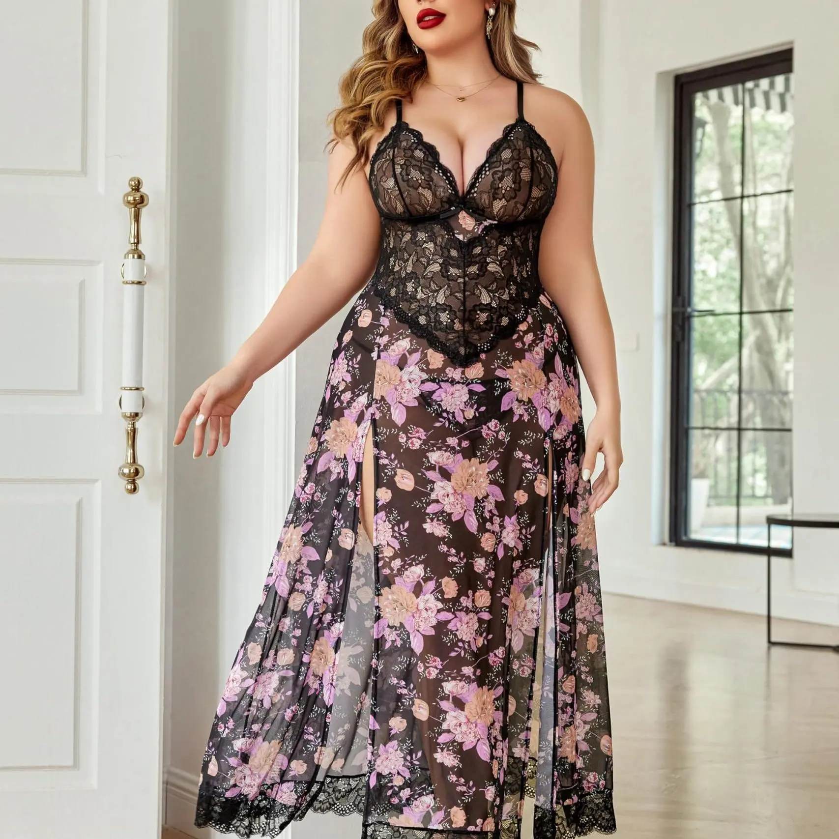 Black Floral