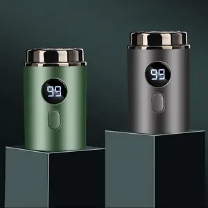 Ultra-Fine Blade Precision Razor - IPX7 Waterproof Portable Facial Shaver with Built-In LED Light for Daily Peach-Smooth, Flawless Painless Hair Removal