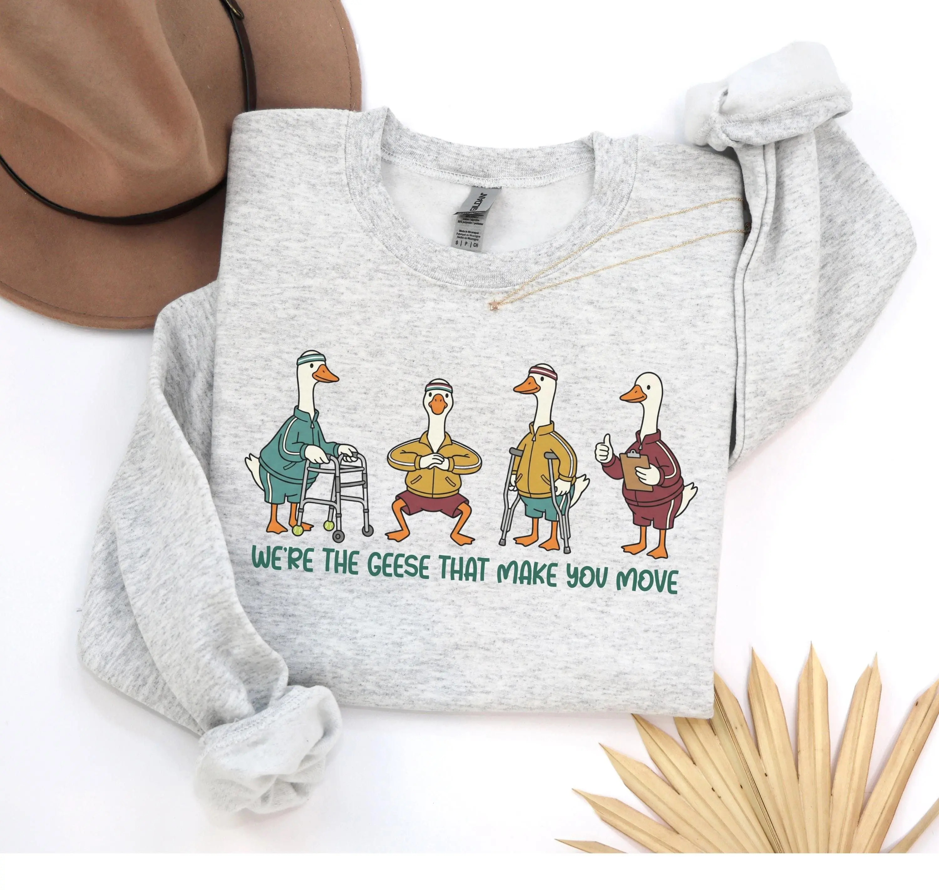 Physical Therapy Team Sweatshirt: Funny PT Crewneck, PT Graduation Gift, Physical Therapist Assistant
