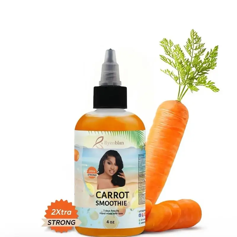 Carrot smoothie body Carrot smoothie body