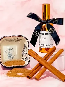 You are Home Luxury Room & Linen Spray with   Bourbon & Butterscotch Fragrance