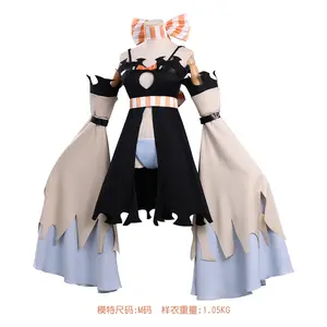 Women's Gachiakuta Amo Empuru Cosplay Costume Full Set, Fitted Basic Casual Women's Clothes for Anime Game, Halloween Outfits