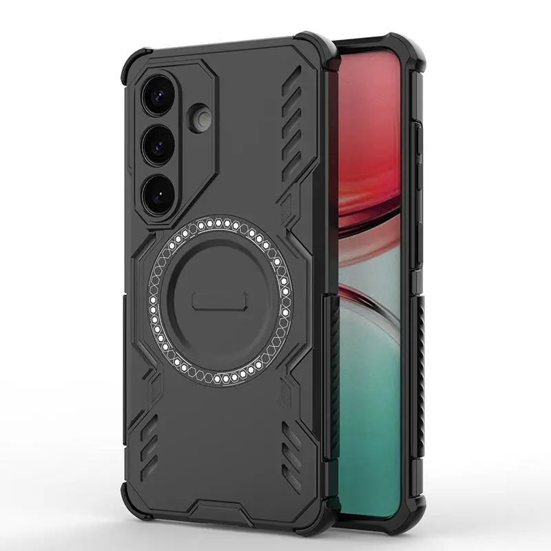 Hard PC-TPU Fashion Protective Case for Samsung Galaxy S26 Ultra, S26 Plus, S25 FE, A17 5G, A16, A36, A56, A55, A15