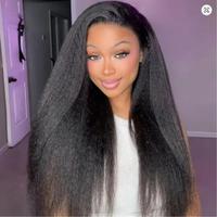 Kinky Straight 3 IN 1 Half Wig-180%