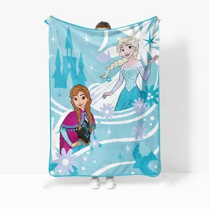 Jay Franco Disney Frozen Princess Winter Swirl Plush Throw Blanket Jay Franco Disney Frozen Princess Winter Swirl Plush Throw Blanket