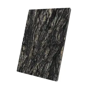 Brazilian Natural Marble Cutting Board for Kitchen, Hand Crafted Marble Slab for Cheese, Charcuterie, Pastry Board - Wedding Gift, House Warming Gift(Blue Fantasy)