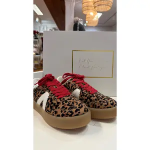 Cheetah Red Sneakers