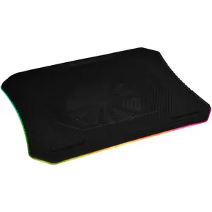 Massive 20 RGB Mesh Panel Single 200mm Fan 10"‐19" Laptop Notebook Cooling Pad CL‐N014‐PL20SW‐A