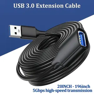 USB 3.0 Extension Cable 5Gbps | This fixes ALL your short cable problems! For keyboard, mouse & flash drives #TechHacks #DeskSetup #USBcable