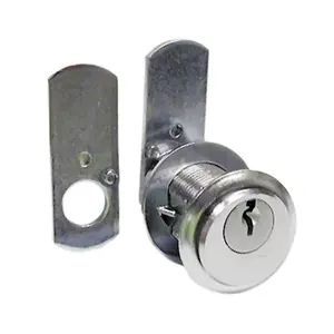 National Lock  1-.19 In. Cylinder Key 915 Pin Tumbler Locks - Dull Chrome