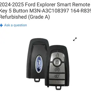 2024-2025 Ford Explorer Smart Remote Key 5 Button M3N-A3C108397 164-R8397