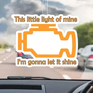 Creative Car Hanging Aromatherapy Tablet Decoration, Car Air Freshener Ornament, Car Rear-view Mirror Decorative Pendant, Car Interior Accessories, Car Fragrance, Car Interior Diffusers