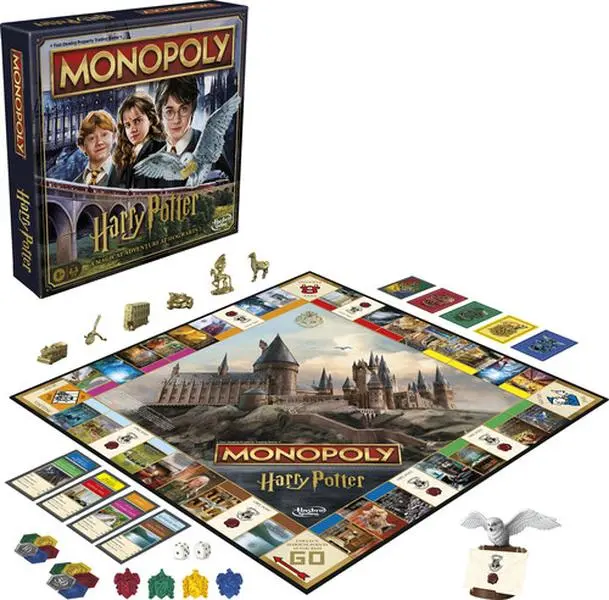 Monopoly: Harry Potter Edition - Board Game  [GAMES (MISC)] Table Top Game, Board Game