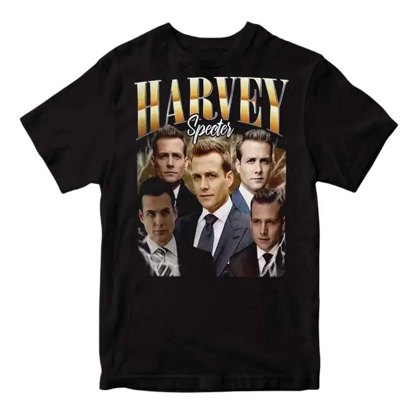 Harvey Specter Suits Movie Unisex T-Shirt – Iconic TV Character Cotton Tee