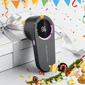 Portable Electric Fabric Shaver, Rechargeable Sweater Trimmer, Clothes and Furniture De-Shedding Tool, Ideal for Fuzzy Sweaters, Home Essential