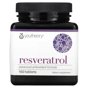 Youtheory Resveratrol, 160 Tablets Youtheory Resveratrol, 160 Tablets