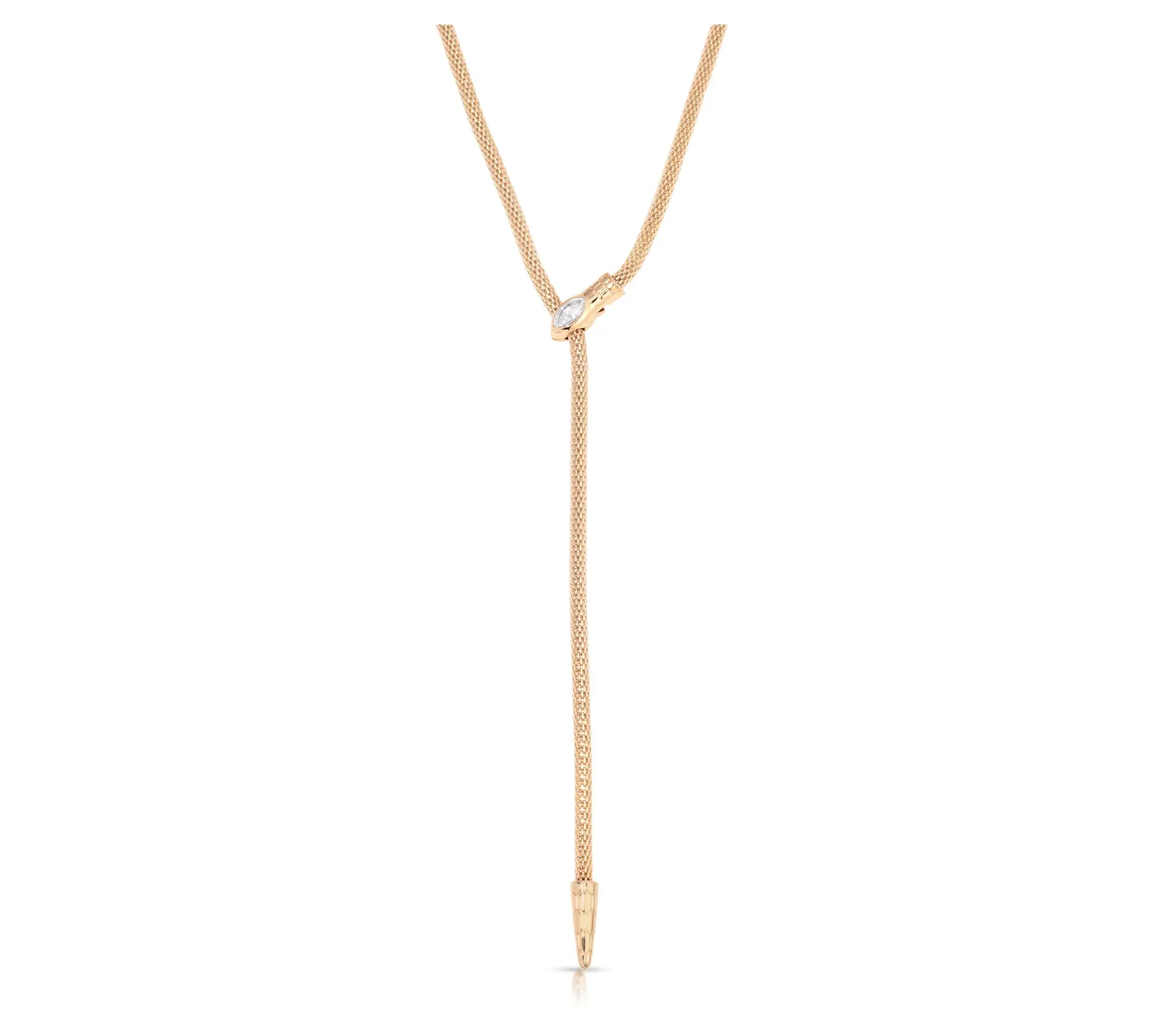 Ettika Serpentina Lariat Necklace