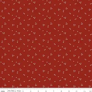 Fabric Riley Blake Fire Truck Red Shining Star by the Quarter Yard C15466-FIRETRUCK